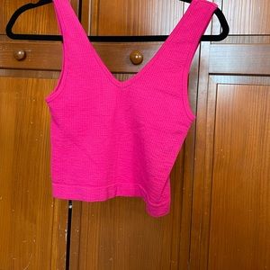 Dry Goods Pink Workout Top